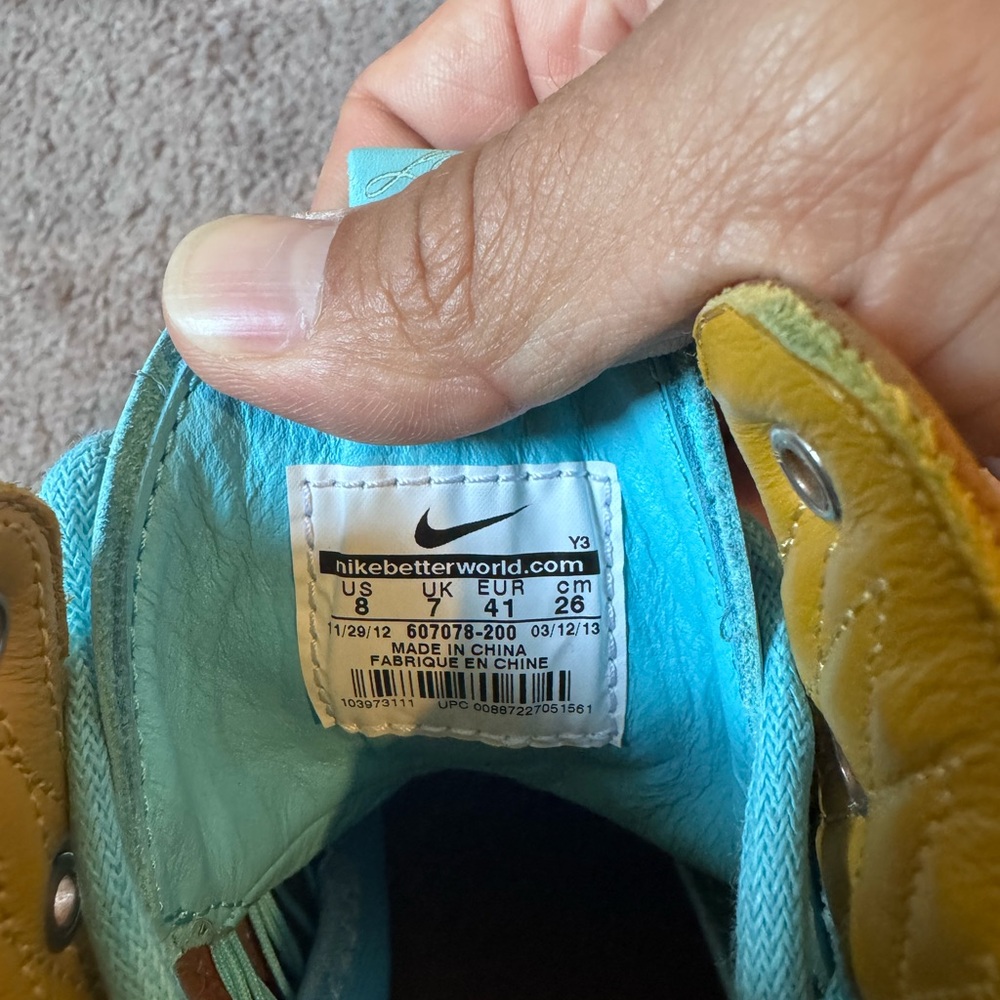 Nike lebron x 10 ext qs suede lifestyle basketball sneakers sz 8 - Picture 8 of 8